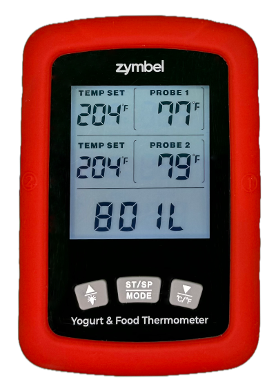 Zymbel Yogurt Thermometer Red